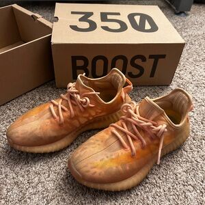 Adidas Yeezy Boost 350 V2 Orange Sneakers